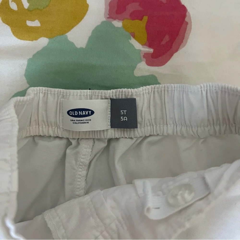 Old Navy Girls White Shorts Size‎ 5T